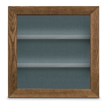 United Visual Products Outdoor Enclosed Combo Board, 42"x32", Gold Frame/Black & Cinnabar UVCB4232ODG-BLACK-CINNABA